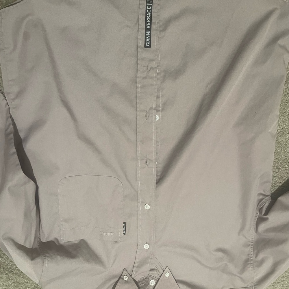 Versace Gray Shirt
